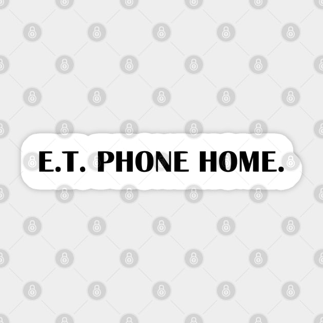 PHONE HOME Sticker by mabelas